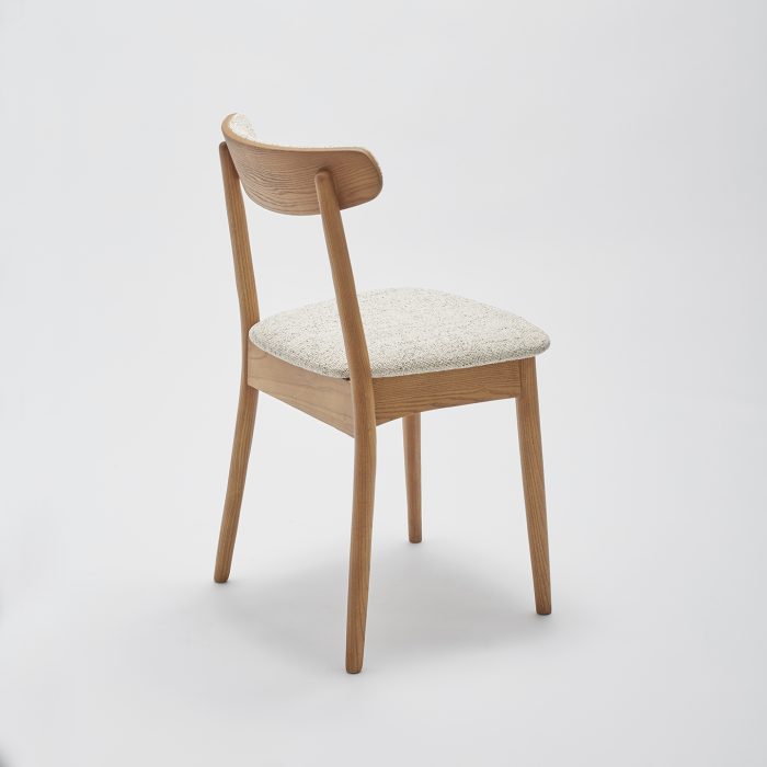 Abbey Chair with Upholstered Back