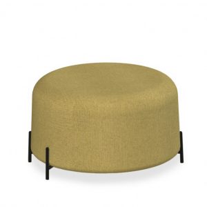 Pump Large Metal Pouf