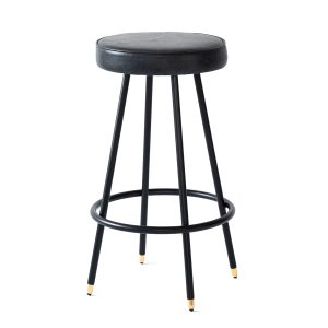 Block Backless Round Stool